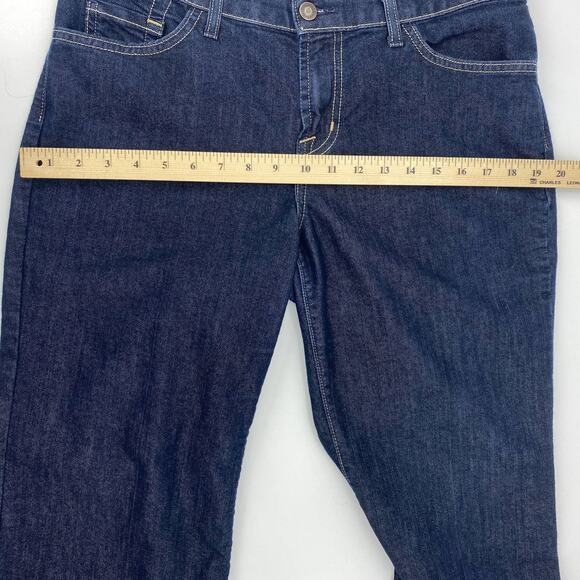 DAVID KAHN Blue Denim Boot-Cut Mid-Rise Jeans Women's Sz 30 - Picture 7 of 9